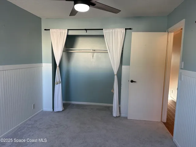 a view of a glass door