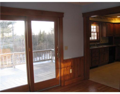 3230 Winslows Mills Road Waldoboro, ME 04572 - Photo 8 of 8 Dining Room. view of deck and back...