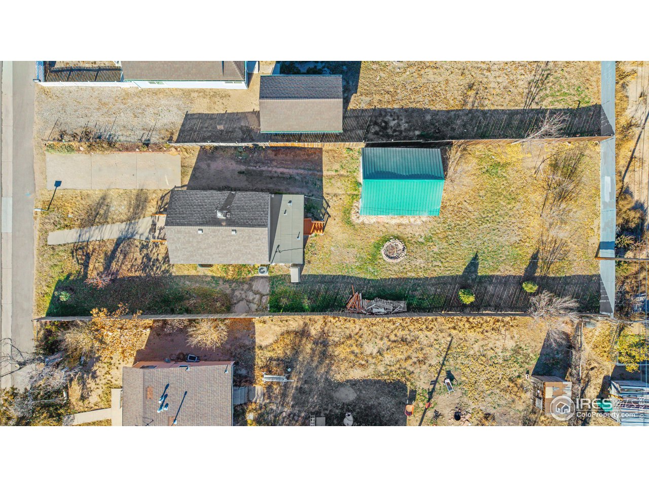 2706 7th Avenue Garden City, CO 80631 - Photo 38 of 47 a aerial view of a house with a yard