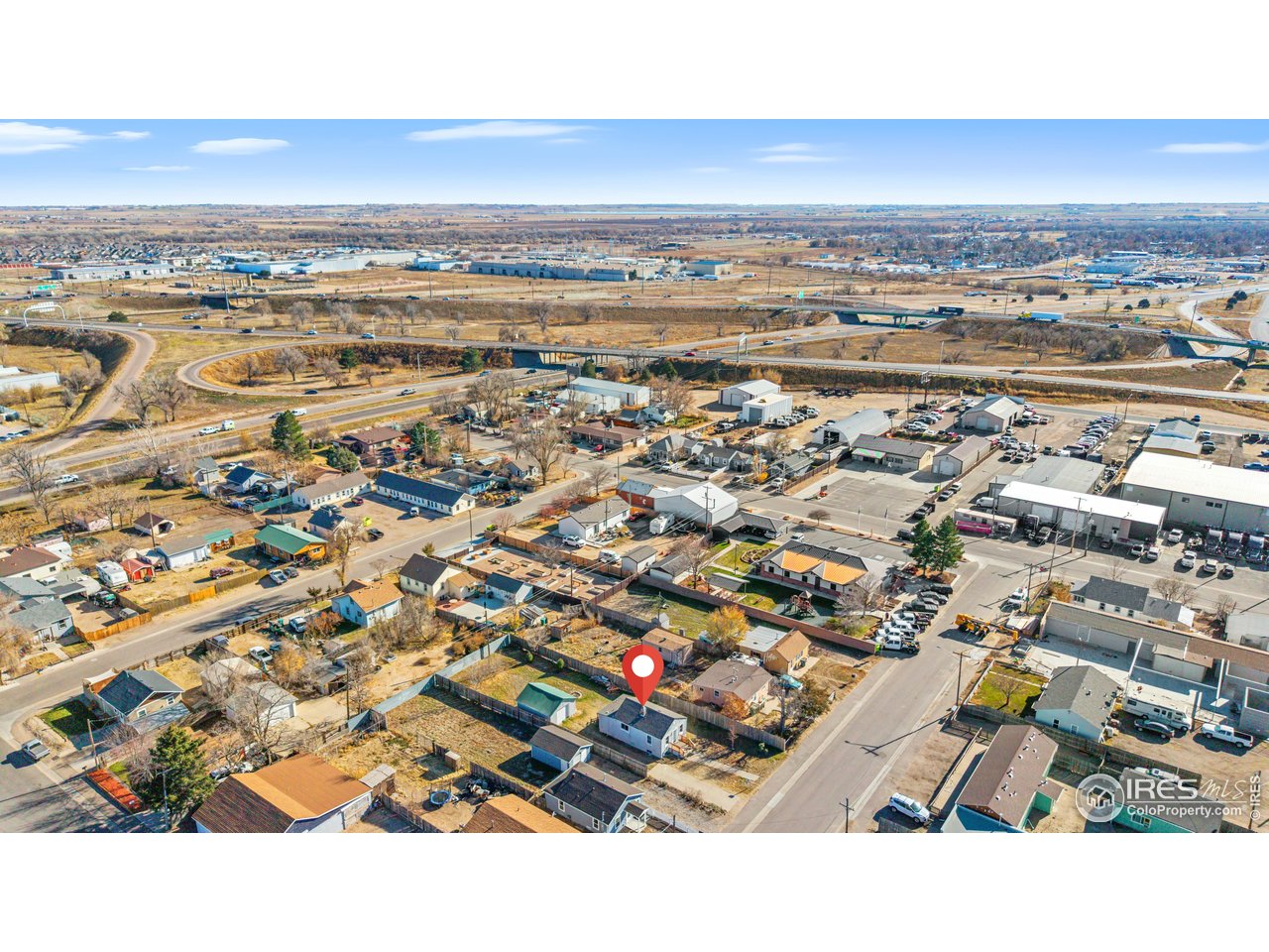 2706 7th Avenue Garden City, CO 80631 - Photo 44 of 47 an aerial view of residential building and ocean view