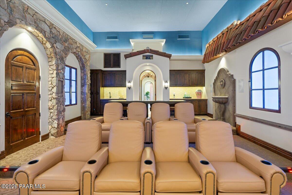 3350 Bar-Circle-A Road Prescott, AZ 86301 - Photo 97 of 181 095-Home Theater
