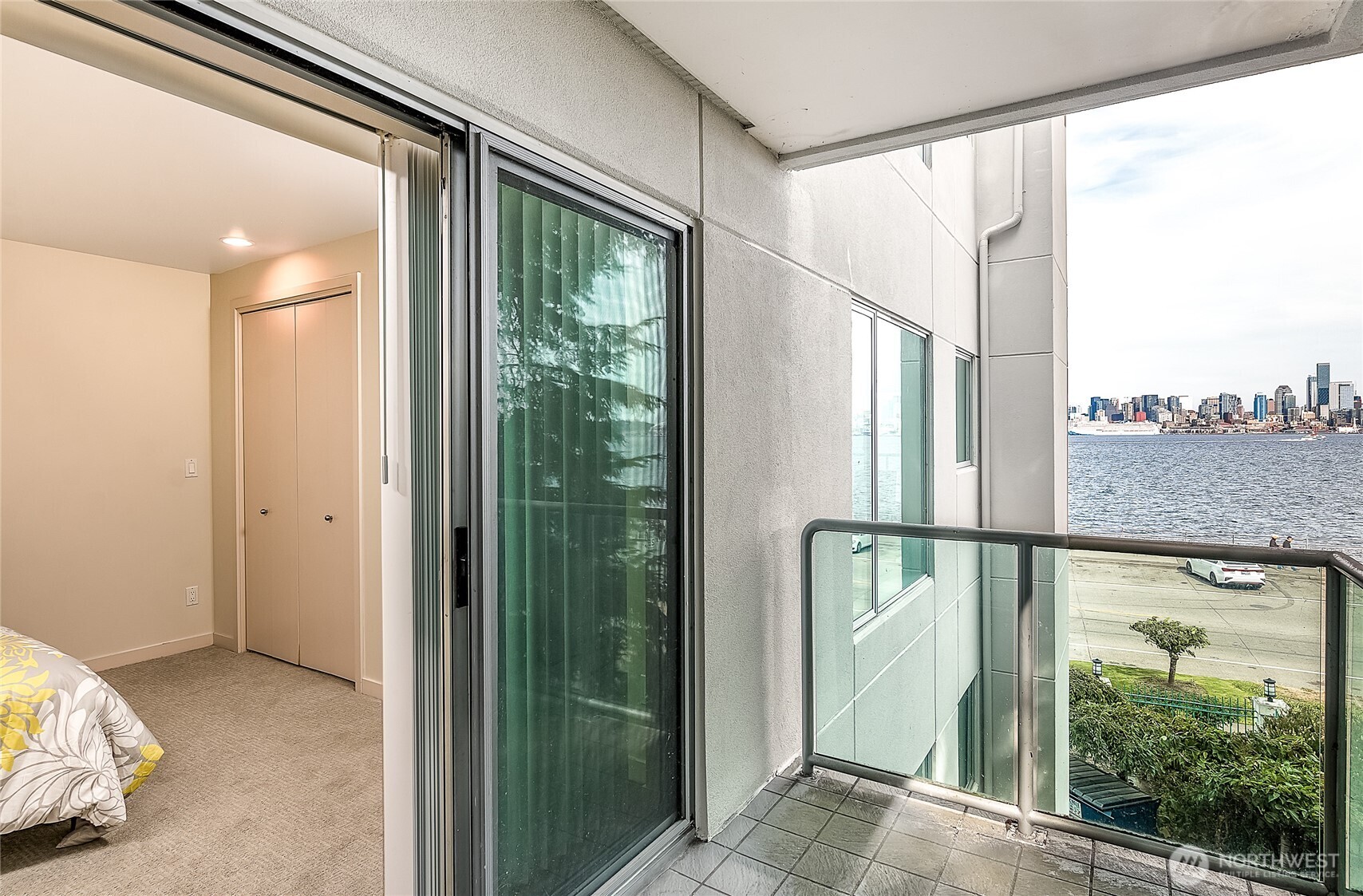 1027 Harbor Avenue Southwest, Unit 303 Seattle, WA 98116 - Photo 10 of 20 a view of a balcony from door