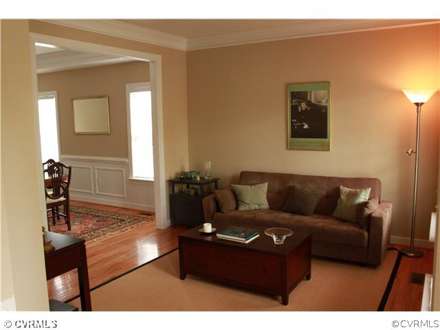 Living Room - Nice flow opening to Dining Room