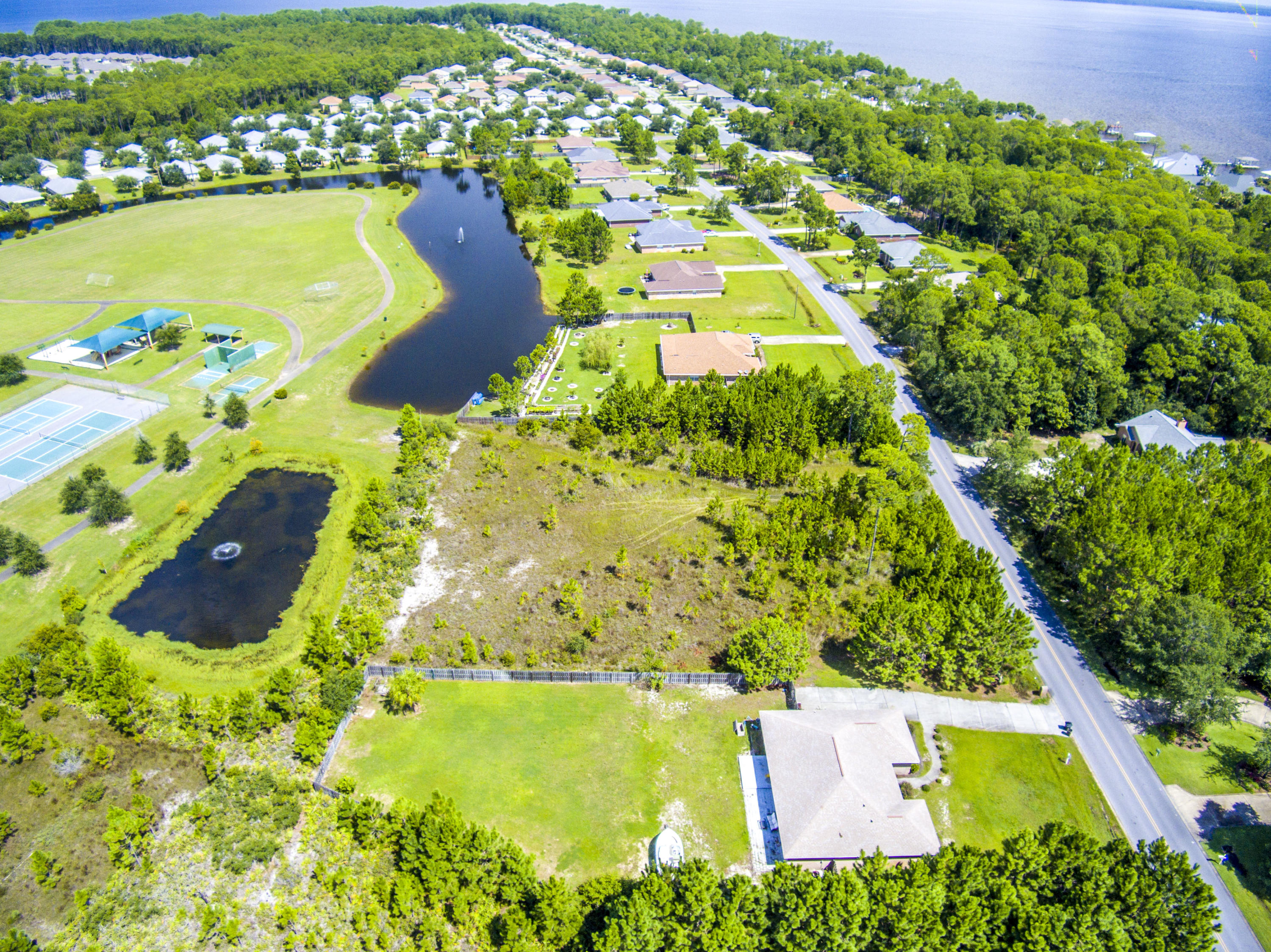 Lot 3 East Shipwreck Road Santa Rosa Beach, FL 32459 - Photo 12 of 26 view of outdoor space yard and swimming pool