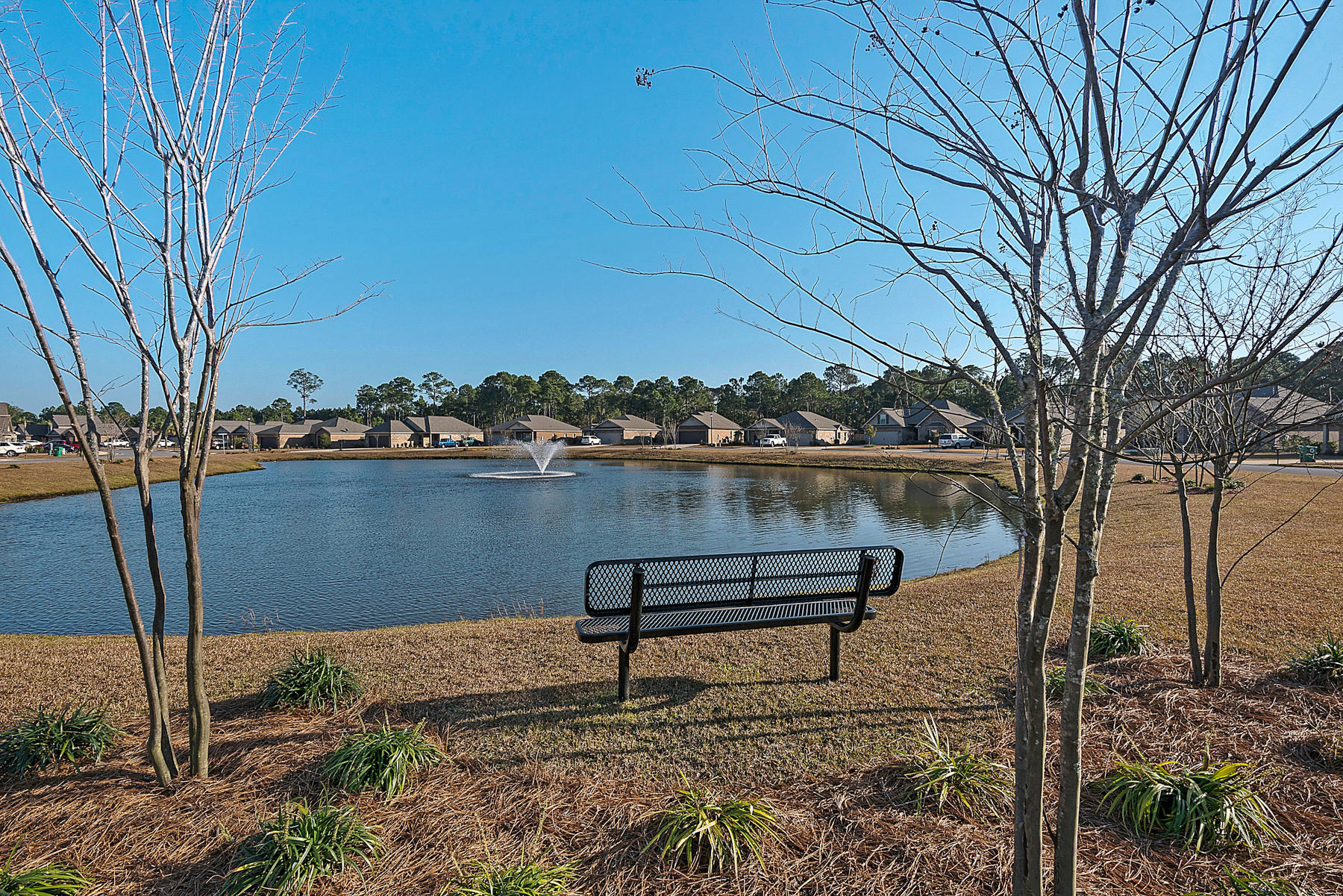 Lot 3 East Shipwreck Road Santa Rosa Beach, FL 32459 - Photo 20 of 26 a view of a lake with houses in the back