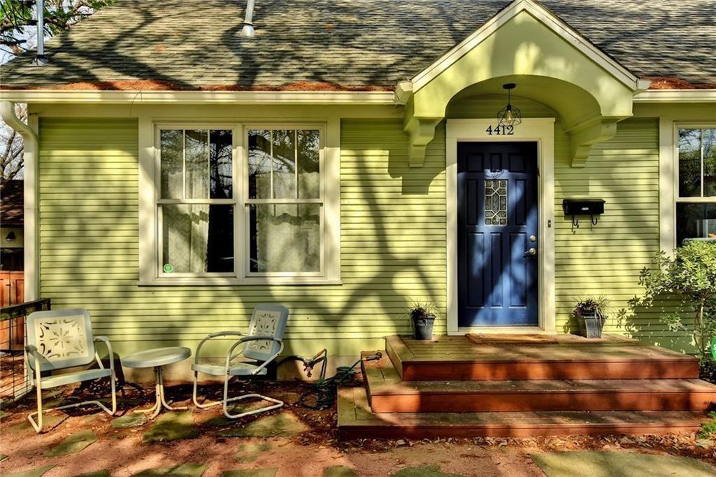 4412 Barrow Avenue, Unit B Austin, TX 78751 - Photo 28 of 28 a view of a brick house with large windows
