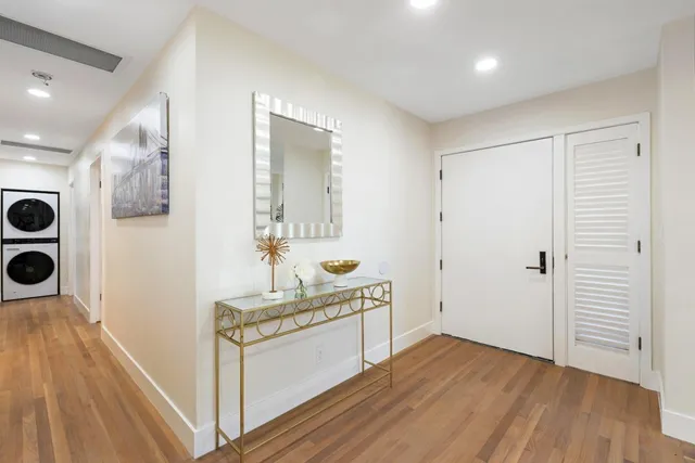 wooden floor in an empty room