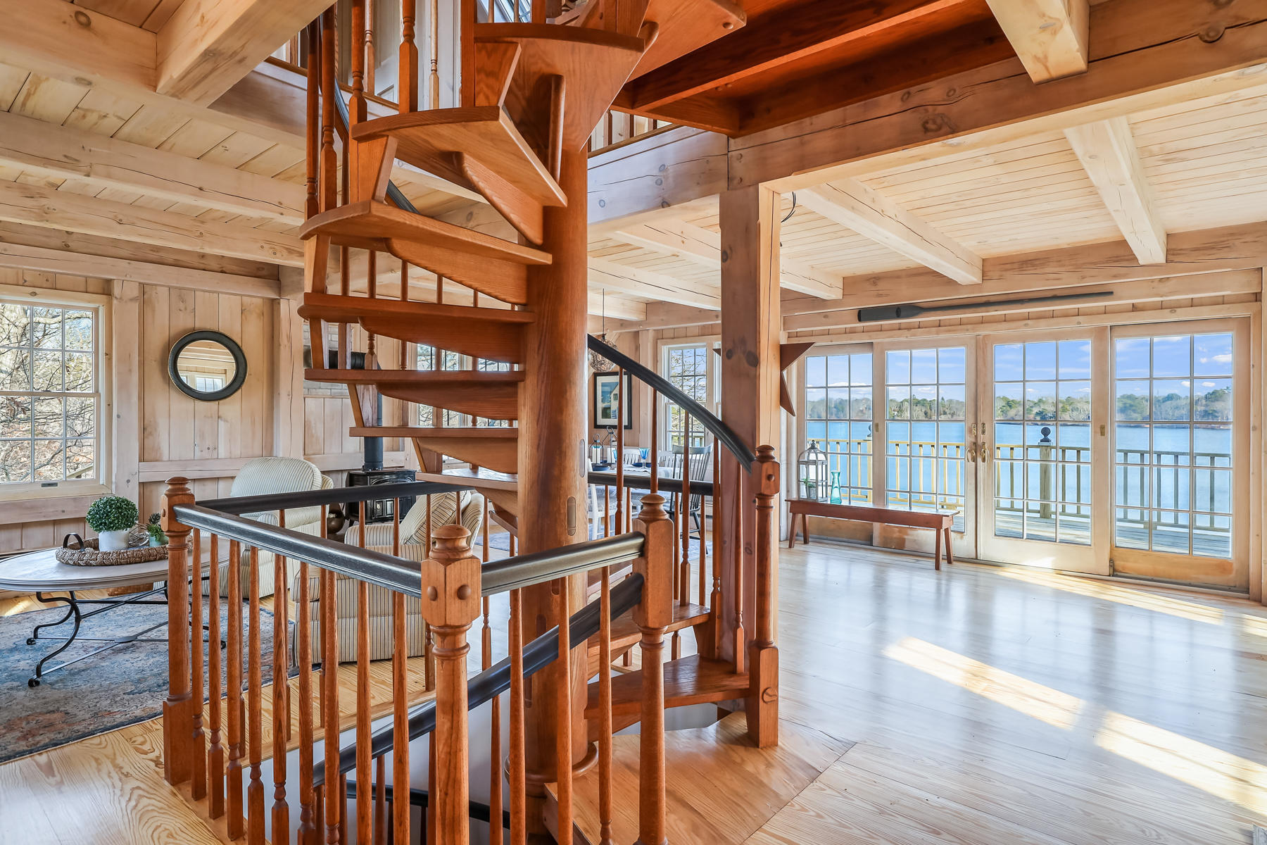 100 Lawton Road Eastham, MA 02642 - Photo 21 of 62 a view of an entryway with hardwood
