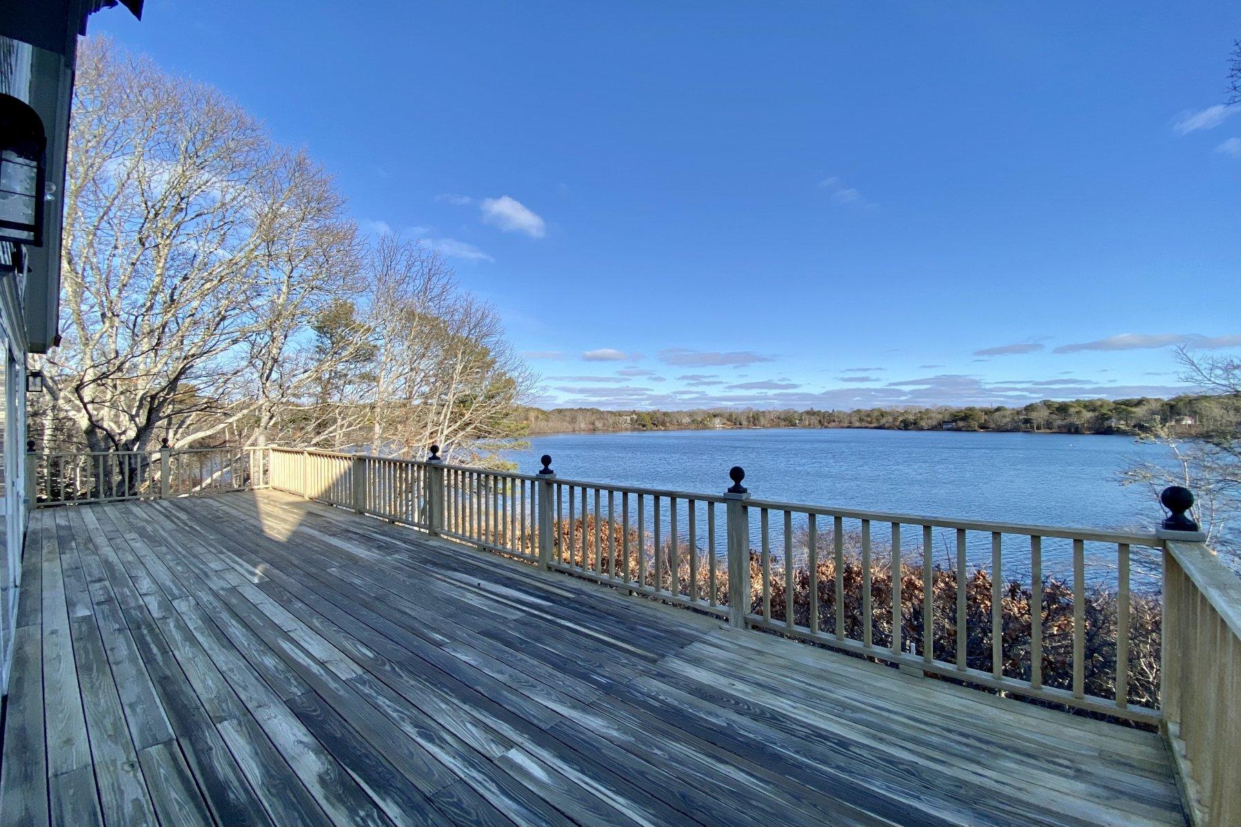 100 Lawton Road Eastham, MA 02642 - Photo 51 of 62 a view of balcony with wooden floor