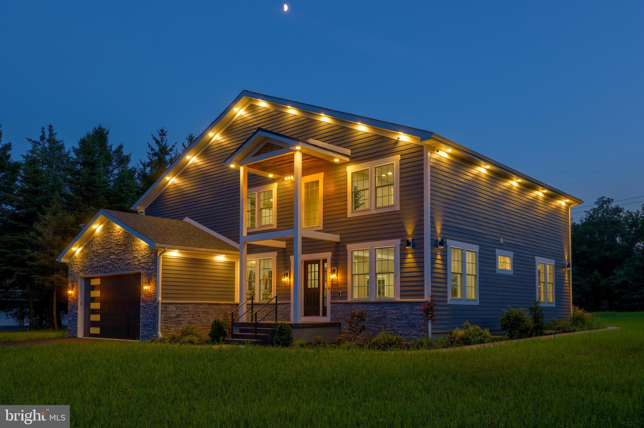 1 Fox Run Road Hummelstown, PA 17036 - Photo 1 of 54 Twilight w/ Lighting Front