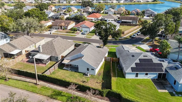 a front view of a house with a outdoor space