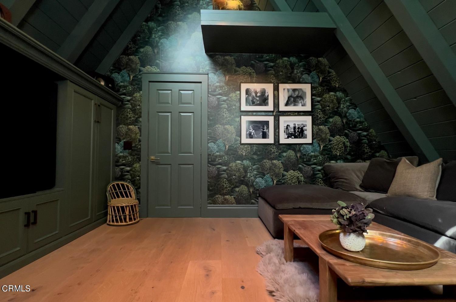 2460 Valley Meadow Drive Oak View, CA 93022 - Photo 22 of 49 a backyard of a house with fire pit and outdoor seating