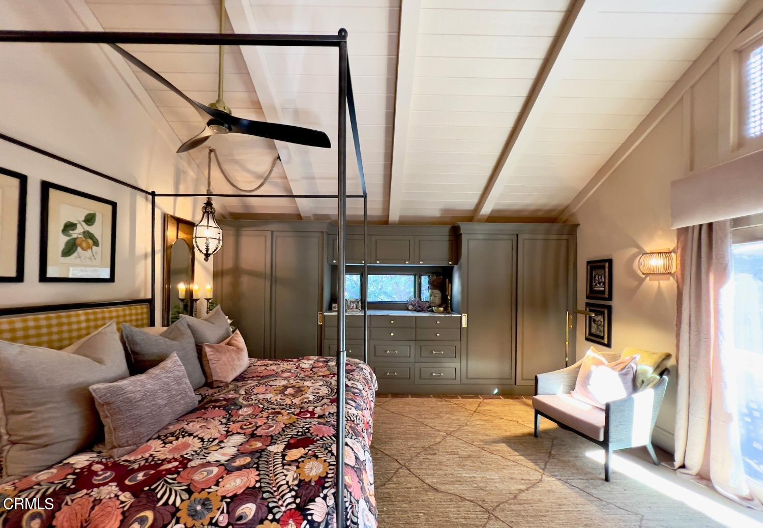 2460 Valley Meadow Drive Oak View, CA 93022 - Photo 23 of 49 a bedroom with furniture and wooden floor