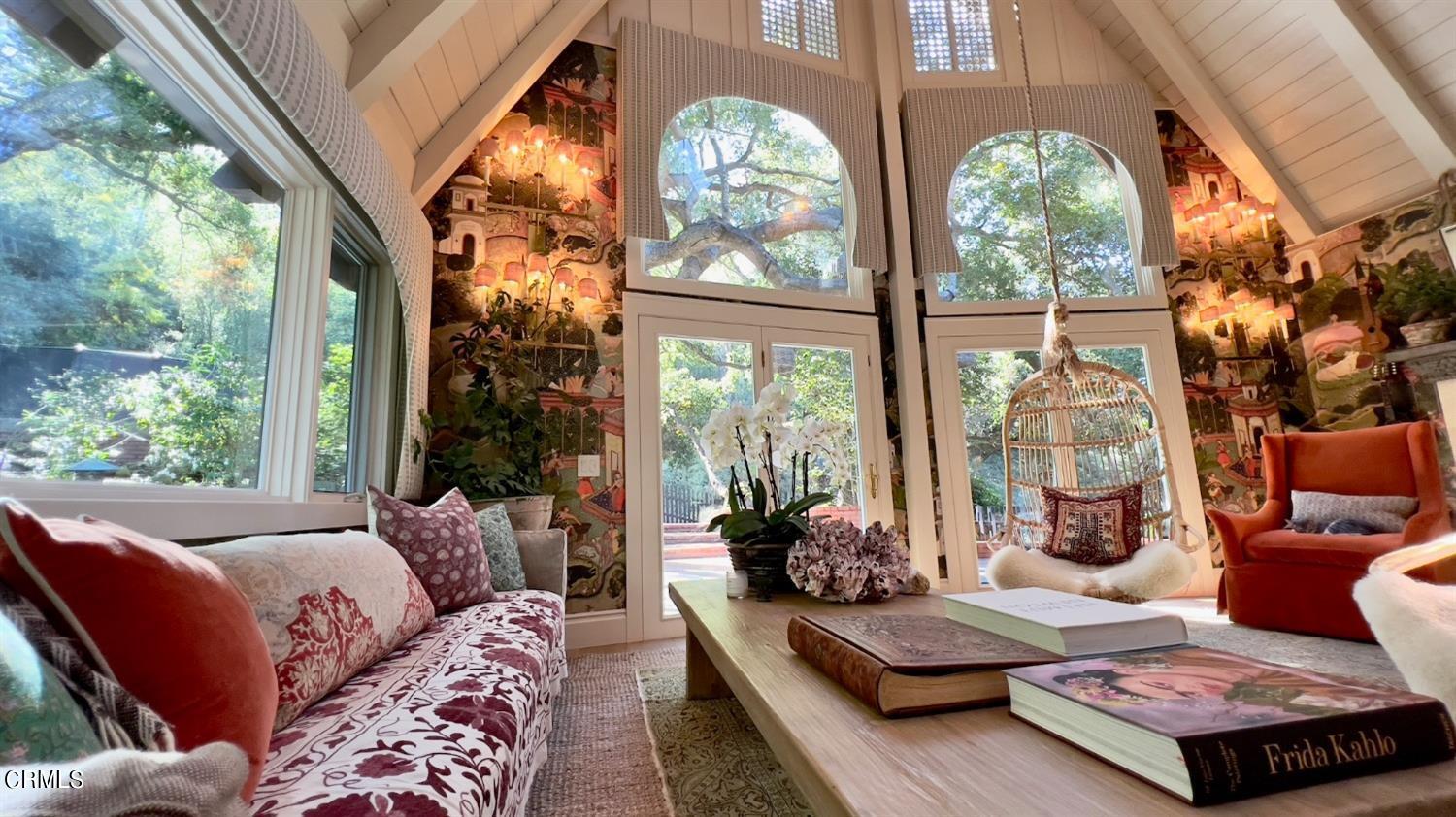 2460 Valley Meadow Drive Oak View, CA 93022 - Photo 3 of 49 a living room with furniture and a large window