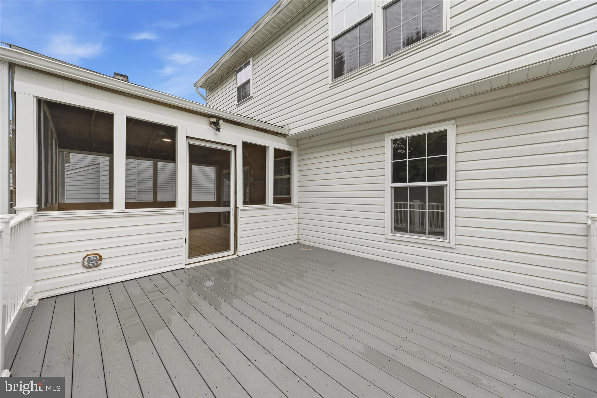 6622 Gooseander Court Frederick, MD 21703 - Photo 35 of 48 Rear Deck Accessed from Screened Porch