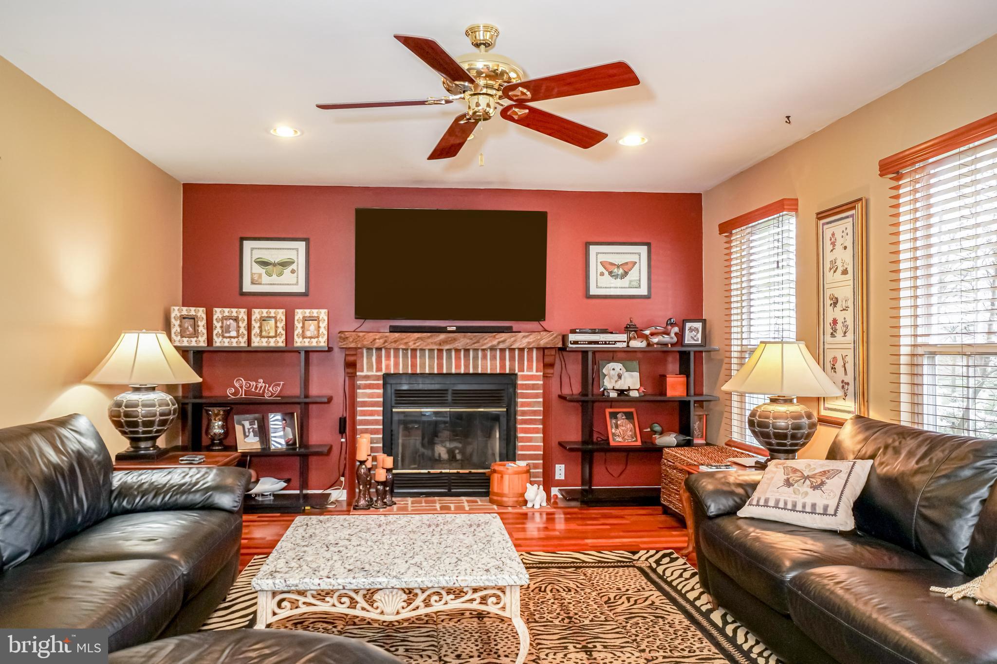 121 Old Line Drive Elkton, MD 21921 - Photo 15 of 37 Family room with wood burning fireplace.
