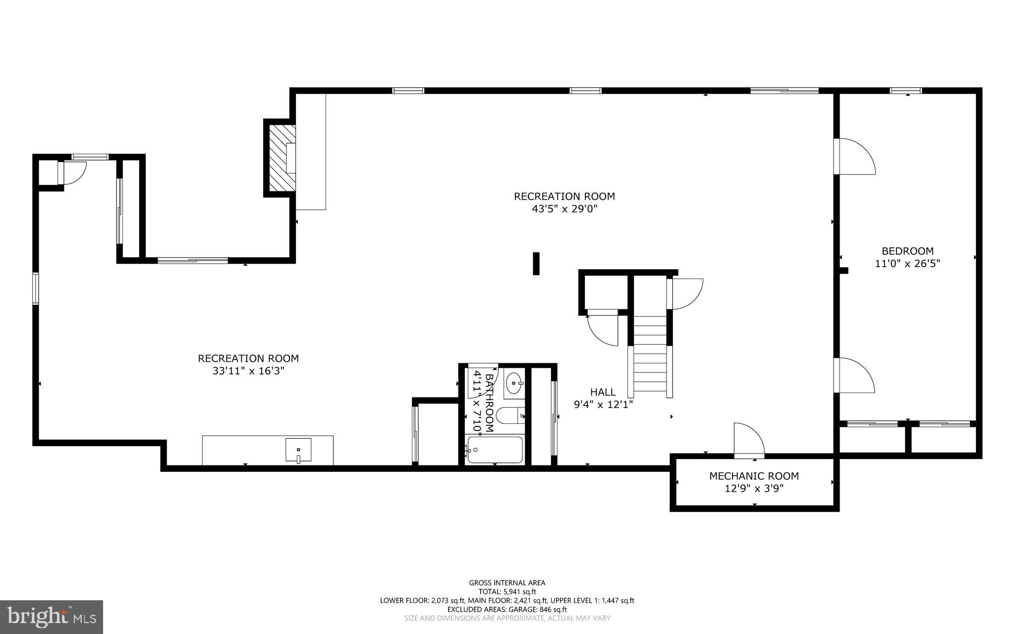 310 Delight Meadows Road Reisterstown, MD 21136 - Photo 65 of 67 LL Floor Plan