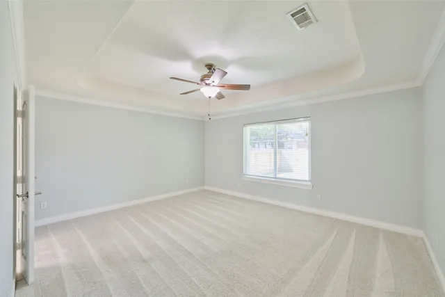 a view of an empty room with window