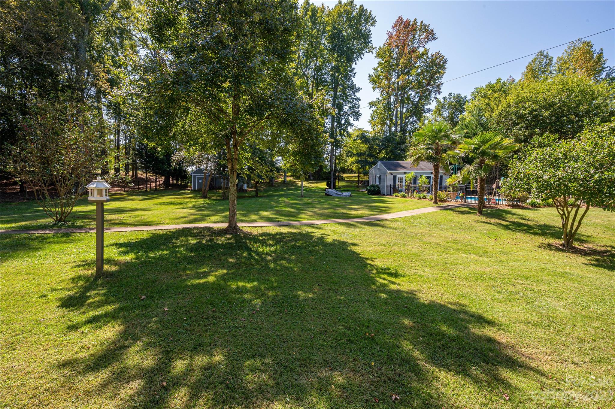 1575 Lewis Farm Road Kings Mountain, NC 28086 - Photo 34 of 42 a view of a yard with swimming pool
