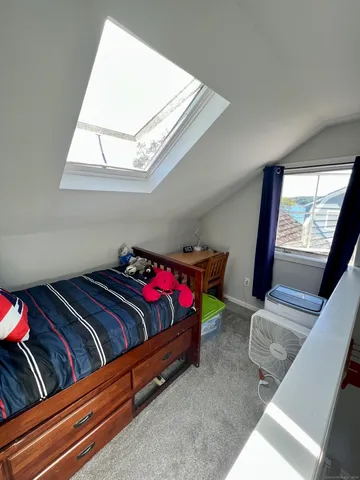 a view of a living room and a window