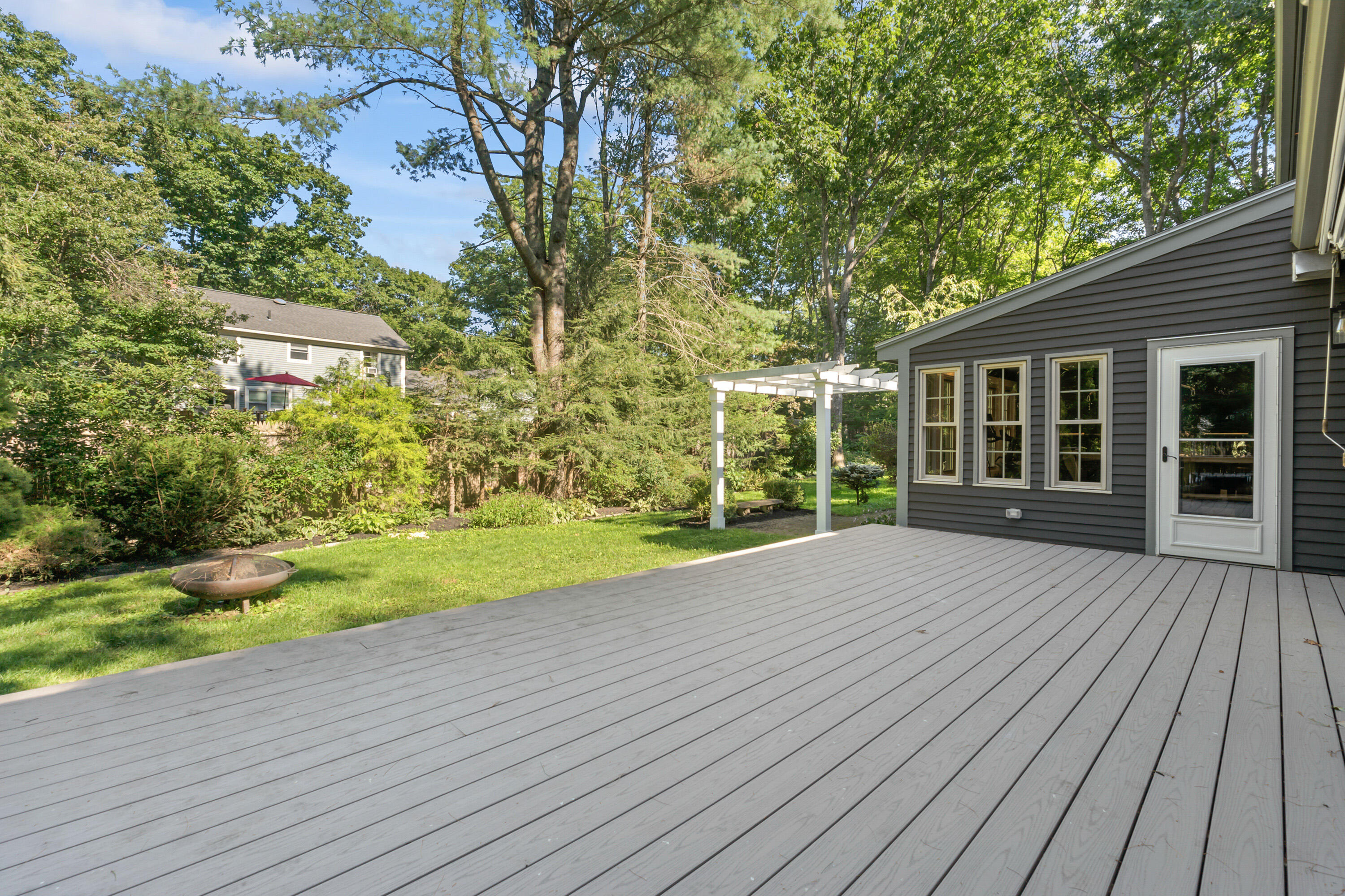 14 Chestnut Road Brunswick, ME 04011 - Photo 70 of 74 Large Back Deck