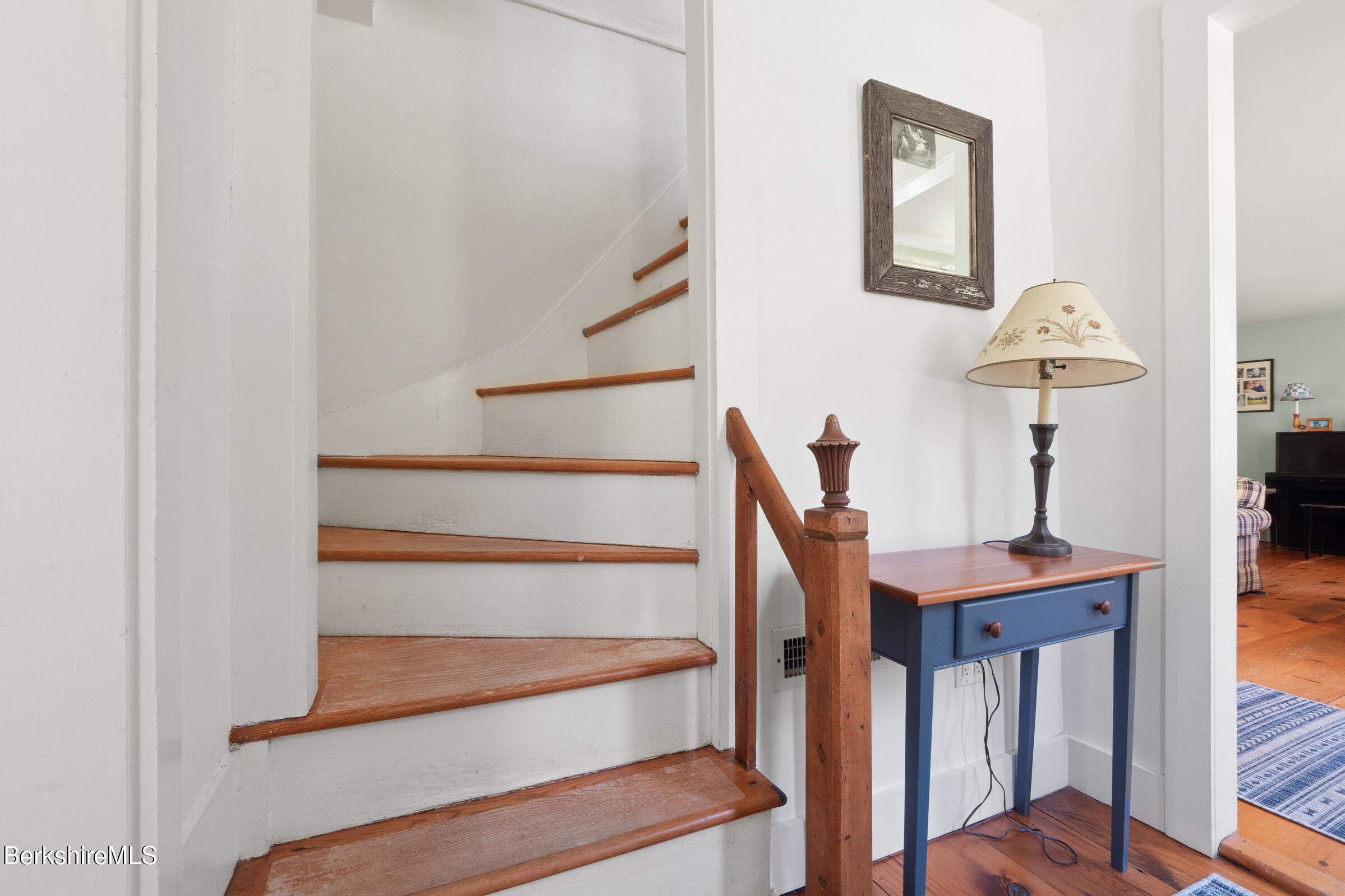 350 Beartown Mountain Road Monterey, MA 01245 - Photo 24 of 38 a view of entryway and hall with wooden floor
