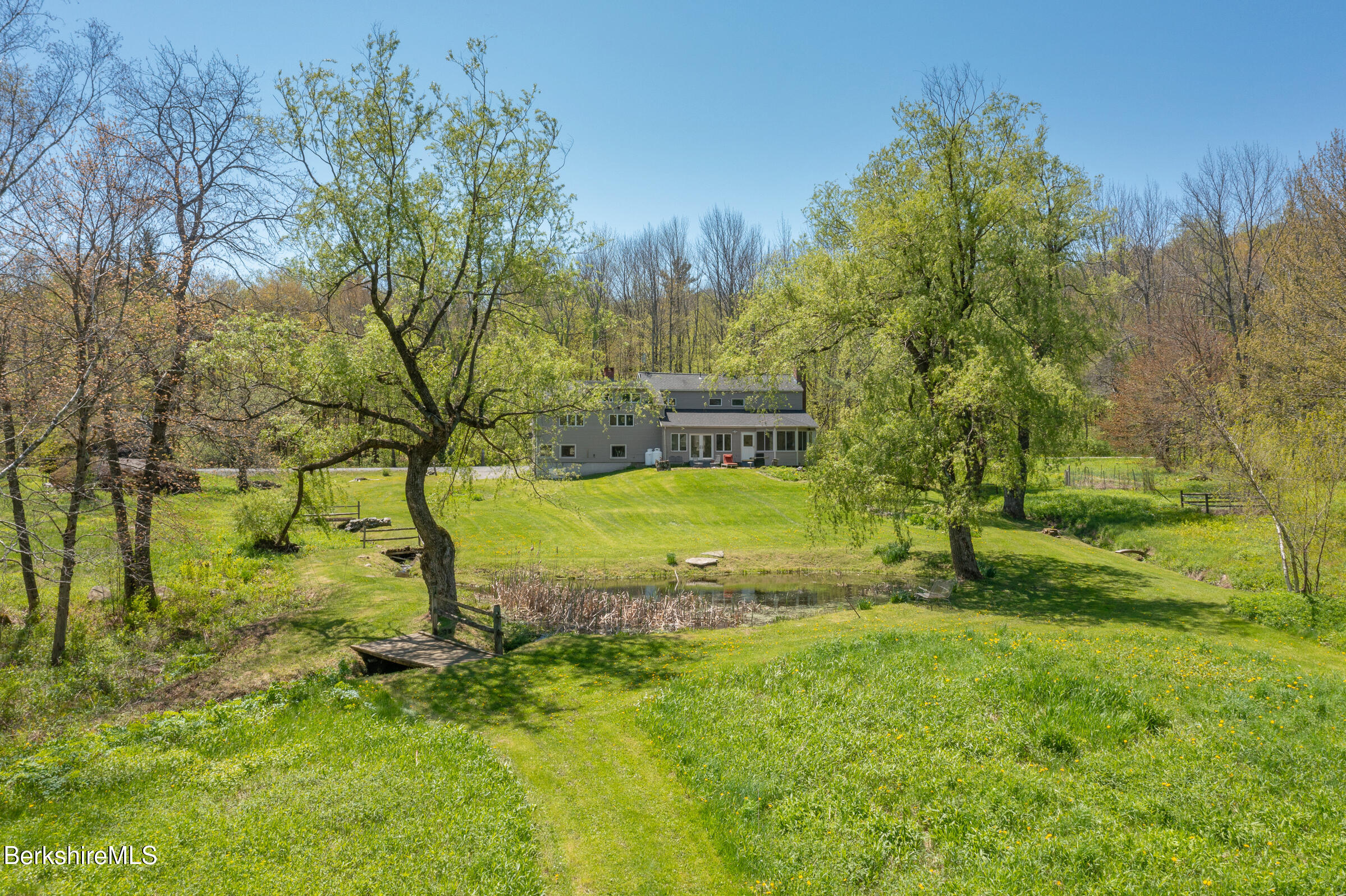350 Beartown Mountain Road Monterey, MA 01245 - Photo 5 of 38 a view of yard with trees