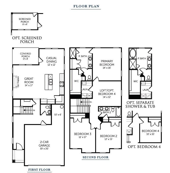 305 Clipper Court Summerville, SC 29486 - Photo 44 of 44 KINGSFORD FLOORPLAN