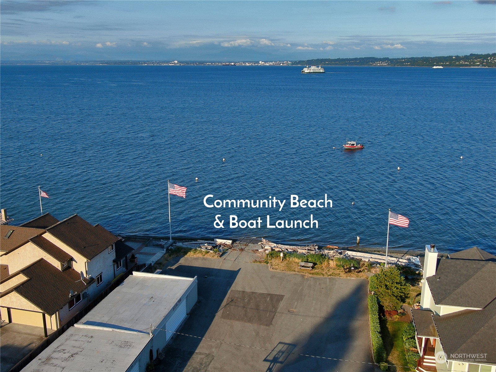 6880 Helena Street Clinton, WA 98236 - Photo 11 of 14 a view of swimming pool with seating area