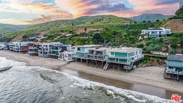 a view of city with furniture