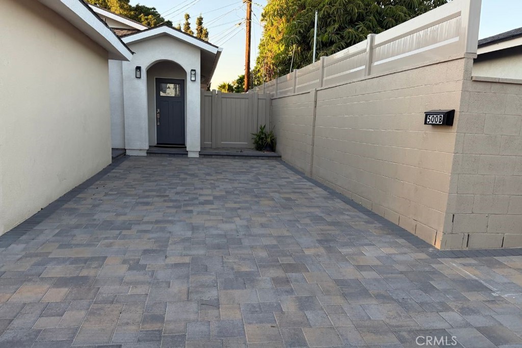 500 North Resh Place, Unit B Anaheim, CA 92805 - Photo 2 of 14 a view of entrance of house