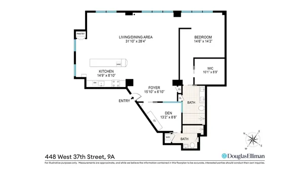 $2,300,000 | 448 West 37th Street, Unit A9 | Hudson Yards