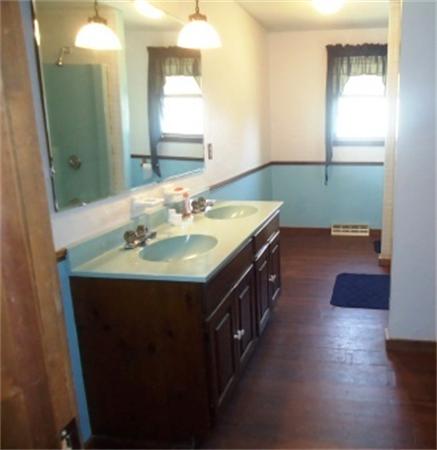 1737 Petersham Road Hardwick, MA 01037 - Photo 7 of 17 a bathroom with a sink and a mirror