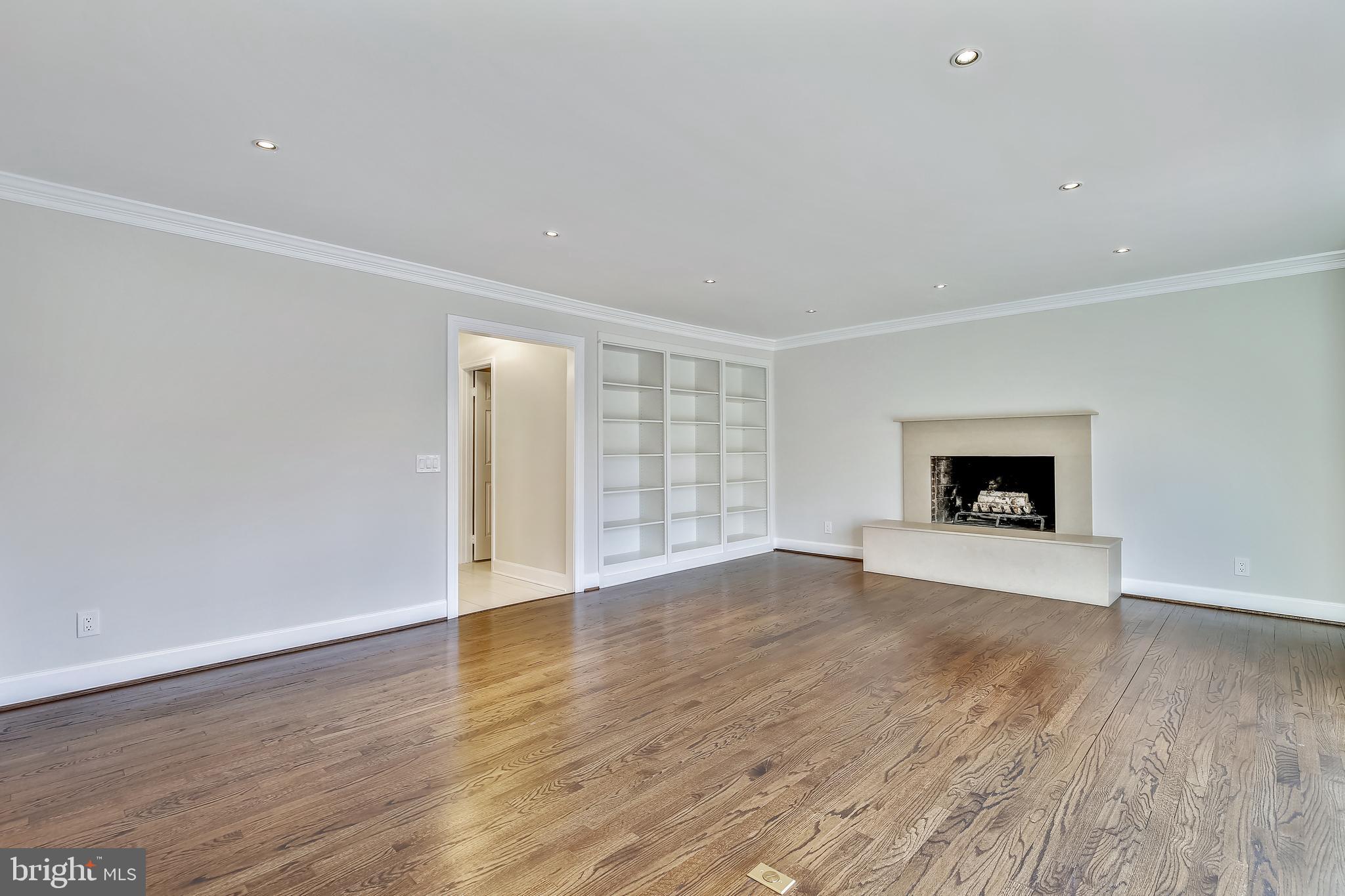 1716 Besley Road Vienna, VA 22182 - Photo 12 of 90 Wood Burning Fireplace w/ elegant Stone/Tile finis