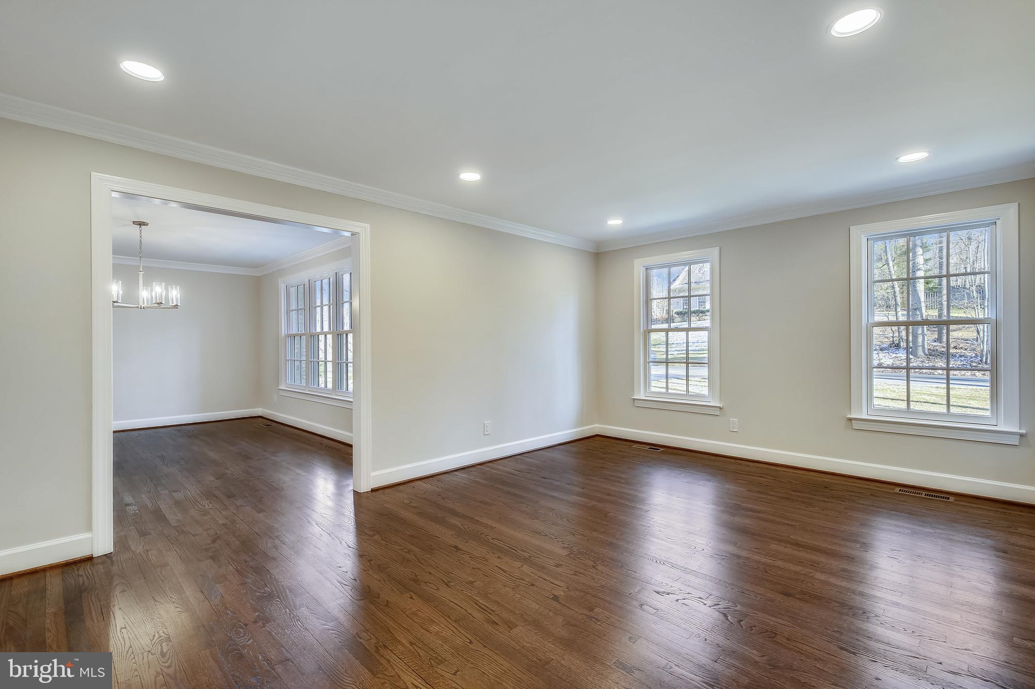 1716 Besley Road Vienna, VA 22182 - Photo 29 of 90 Living Room flows into Dining Room