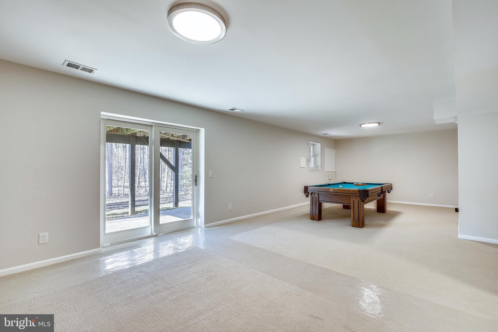 1716 Besley Road Vienna, VA 22182 - Photo 65 of 90 Finished Walkout Rec Room in Basement