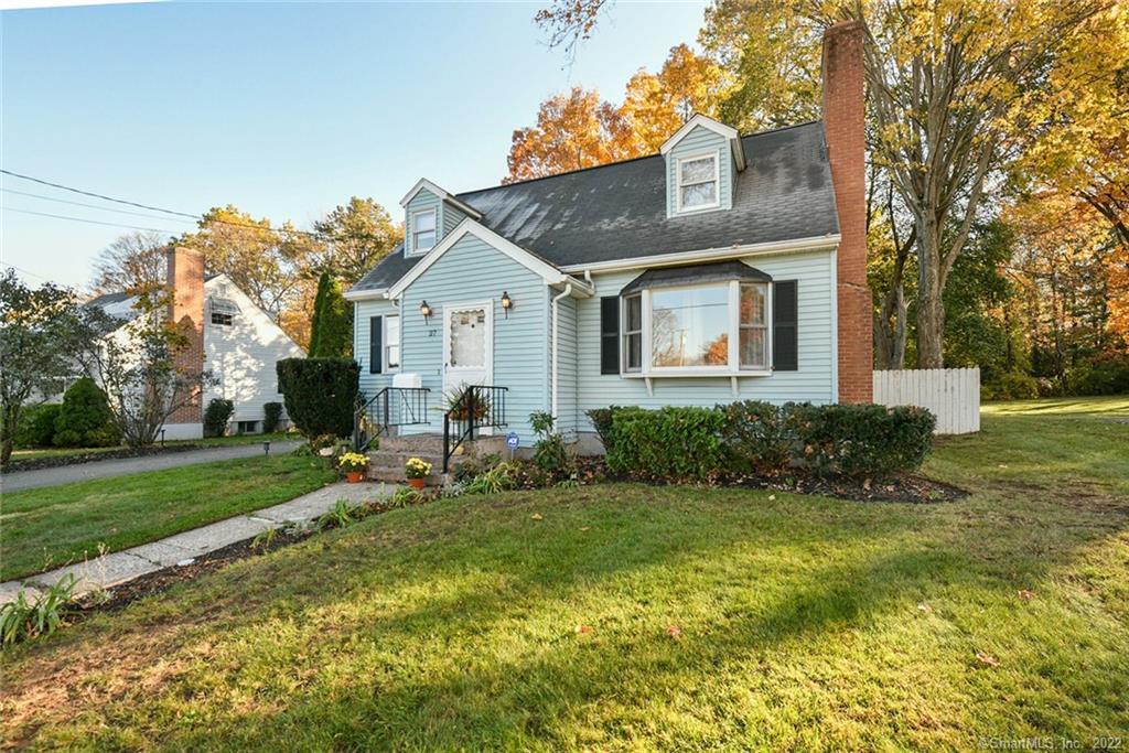 27 Saulters Road Manchester, CT 06042 - Photo 1 of 1 a front view of a house with a yard