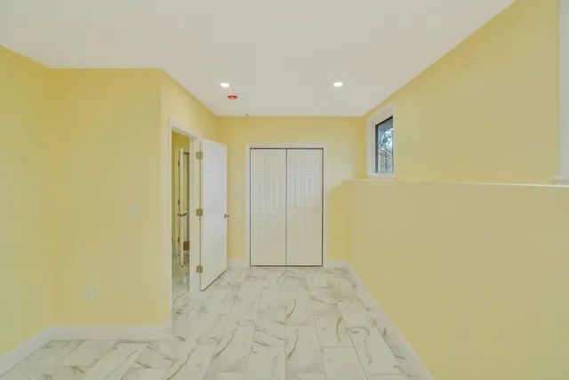 a view of empty room