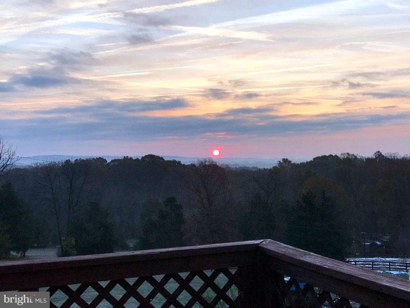 18912 Black Oak Road Purcellville, VA 20132 - Photo 18 of 66 Sunrise view from Master Balcony
