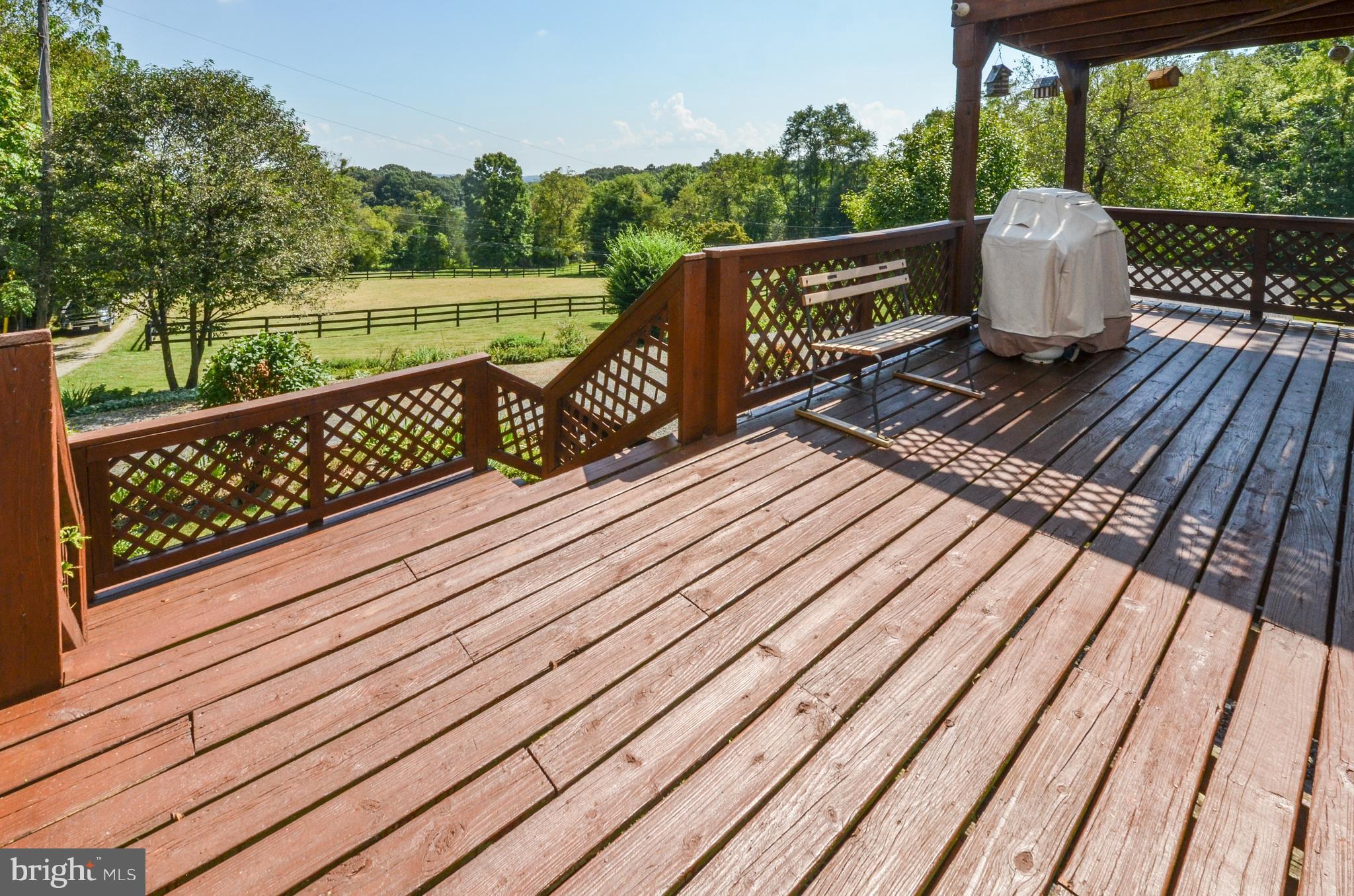 18912 Black Oak Road Purcellville, VA 20132 - Photo 8 of 66 Large main deck with mountain views