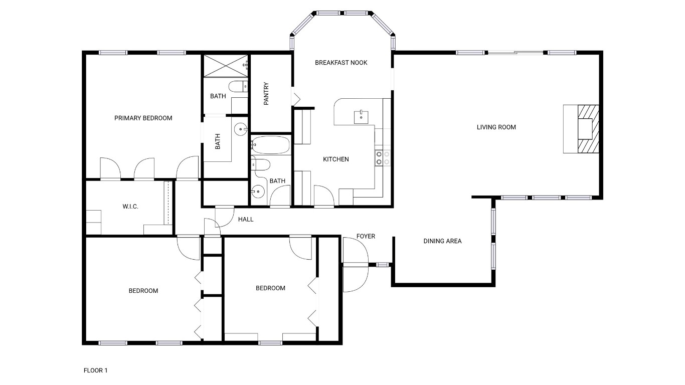 503 Hackberry Street Lockhart, TX 78644 - Photo 36 of 36 View of home floor plan