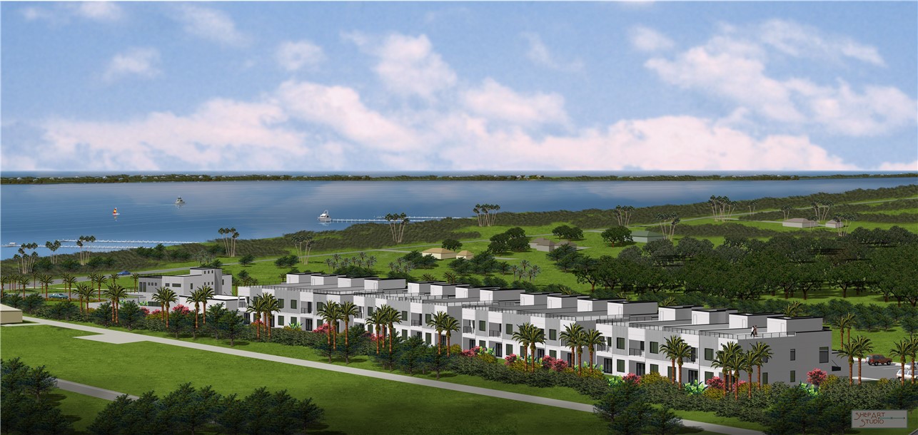 13225 North Indian River Drive, Unit 1 Sebastian, FL 32958 - Photo 3 of 9 a view of a city with sunset view