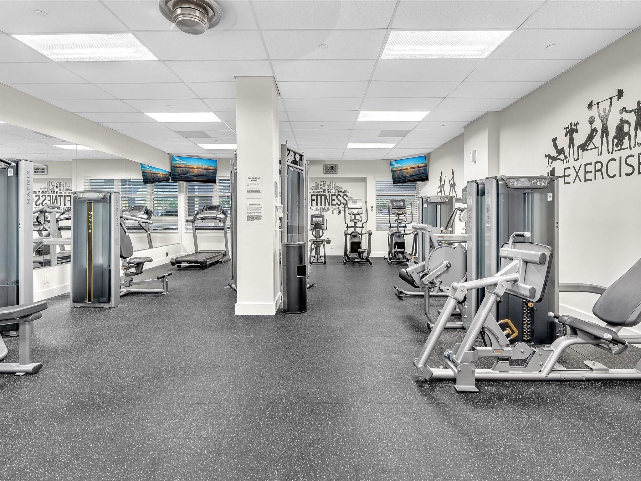 Undisclosed Address Pompano Beach, FL 33062 - Photo 36 of 55 a view of a room with gym equipment