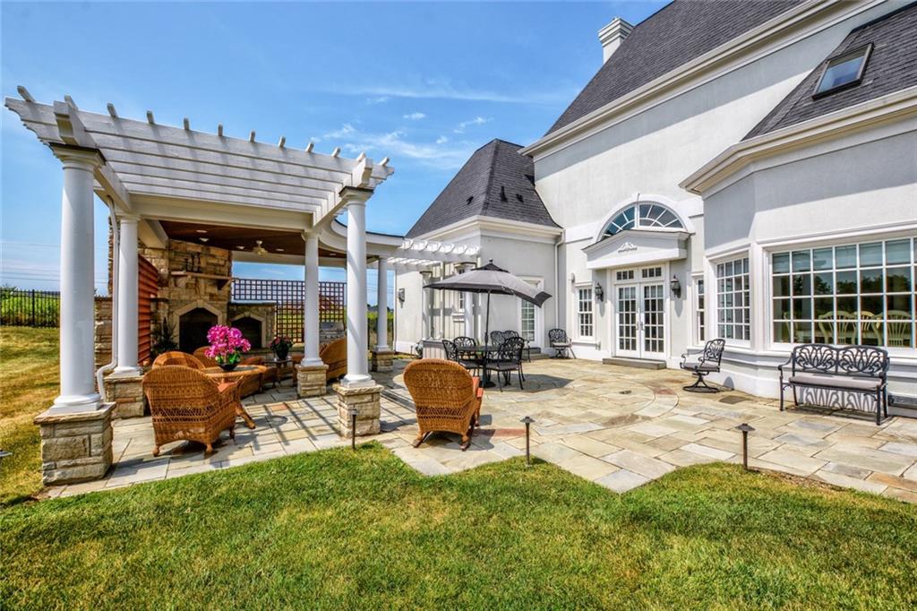 208 Logan Road Gibsonia, PA 15044 - Photo 24 of 25 Outdoor entertaining with beautiful patio and pergola