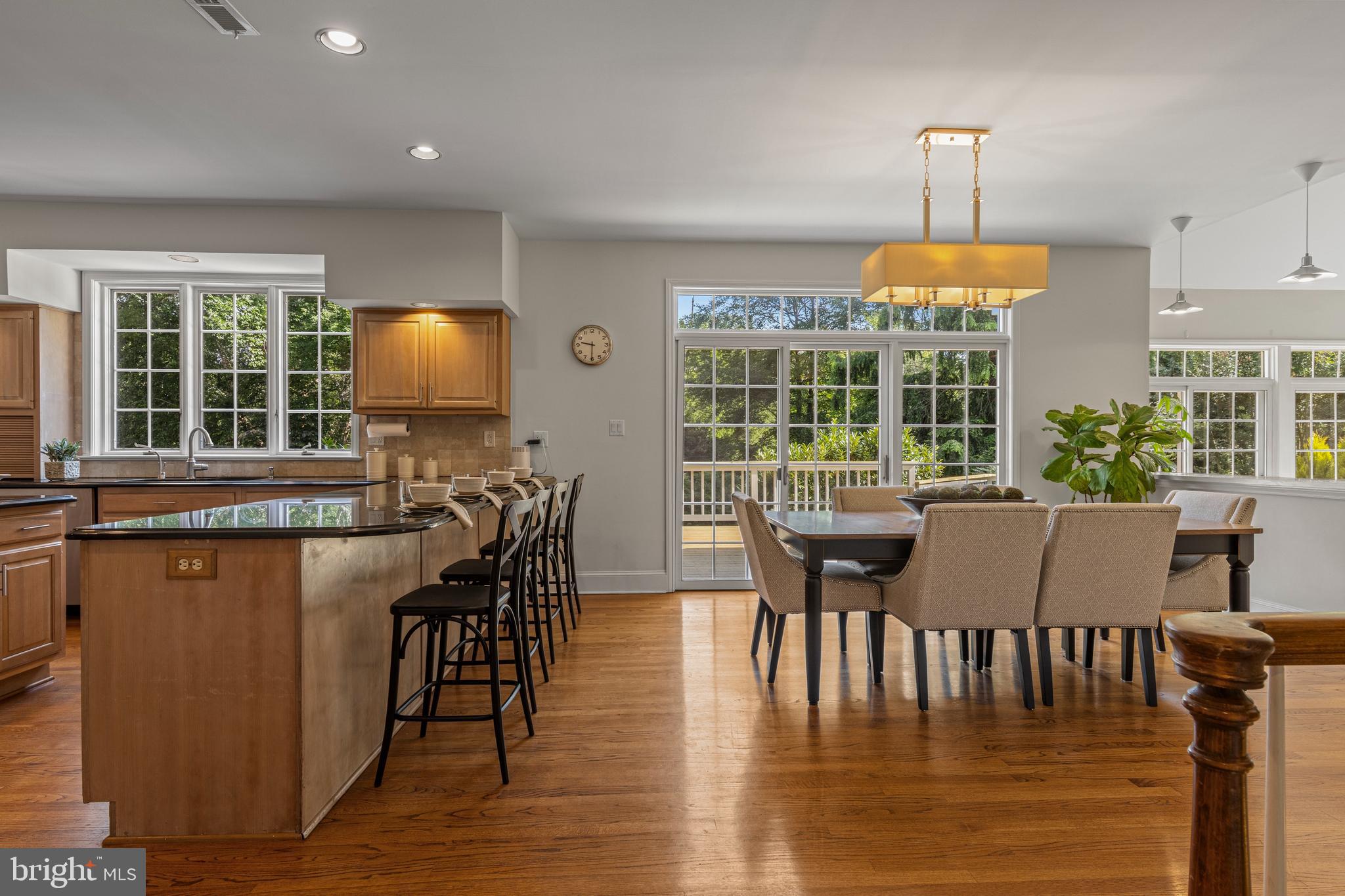 1285 Farm Road Berwyn, PA 19312 - Photo 24 of 75 a view of a dining room with furniture window and wooden floor