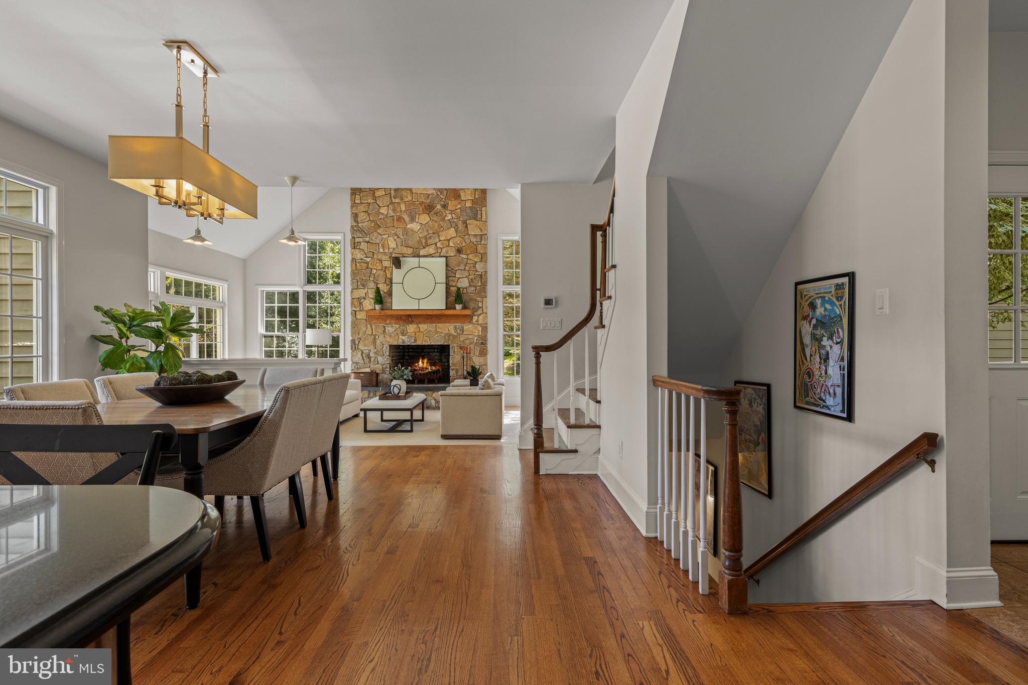 1285 Farm Road Berwyn, PA 19312 - Photo 26 of 75 back stairs to level 3 and level one