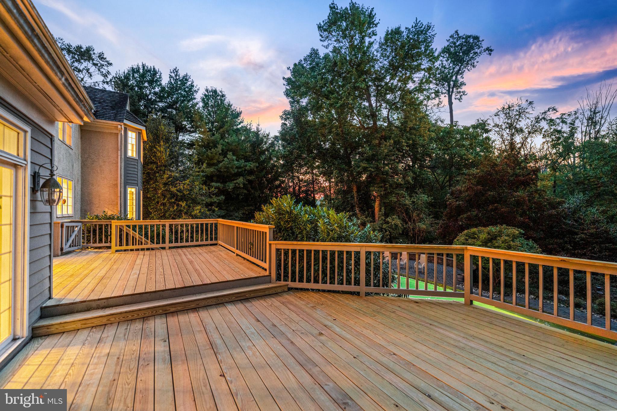 1285 Farm Road Berwyn, PA 19312 - Photo 56 of 75 2 tiered rear deck w/ access to Great Room