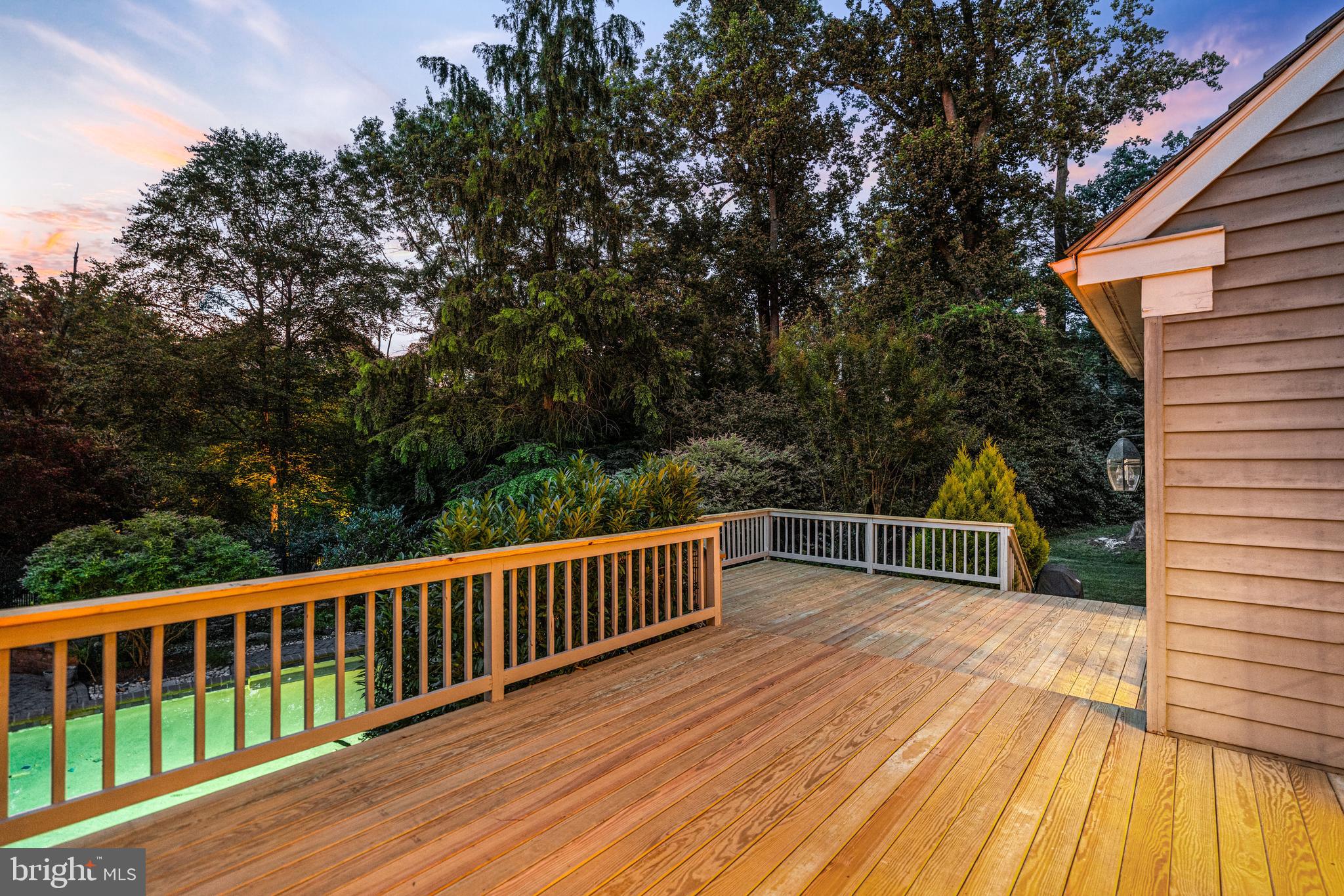 1285 Farm Road Berwyn, PA 19312 - Photo 59 of 75 a view of deck with a large trees