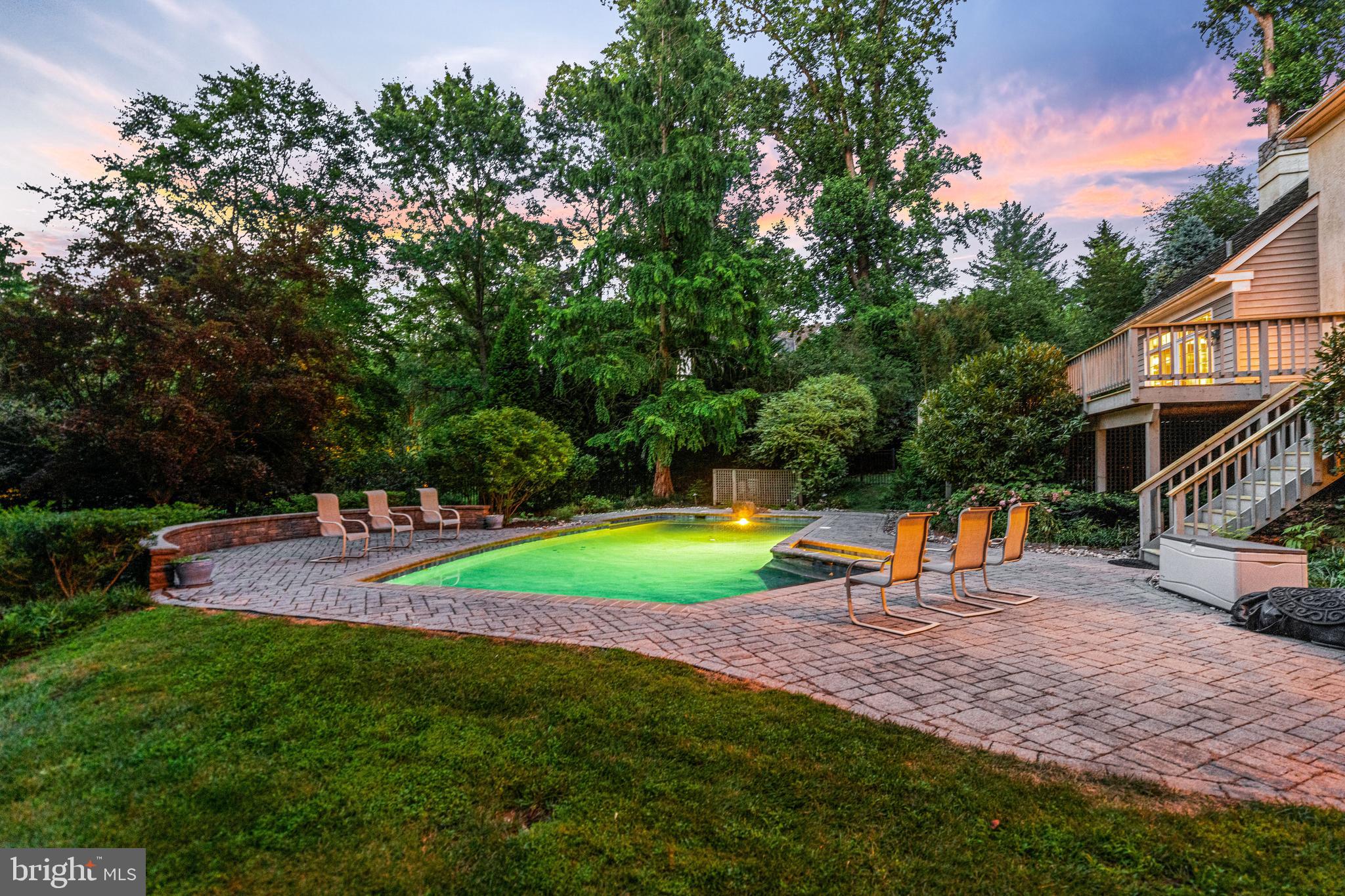 1285 Farm Road Berwyn, PA 19312 - Photo 64 of 75 side yard next to pool