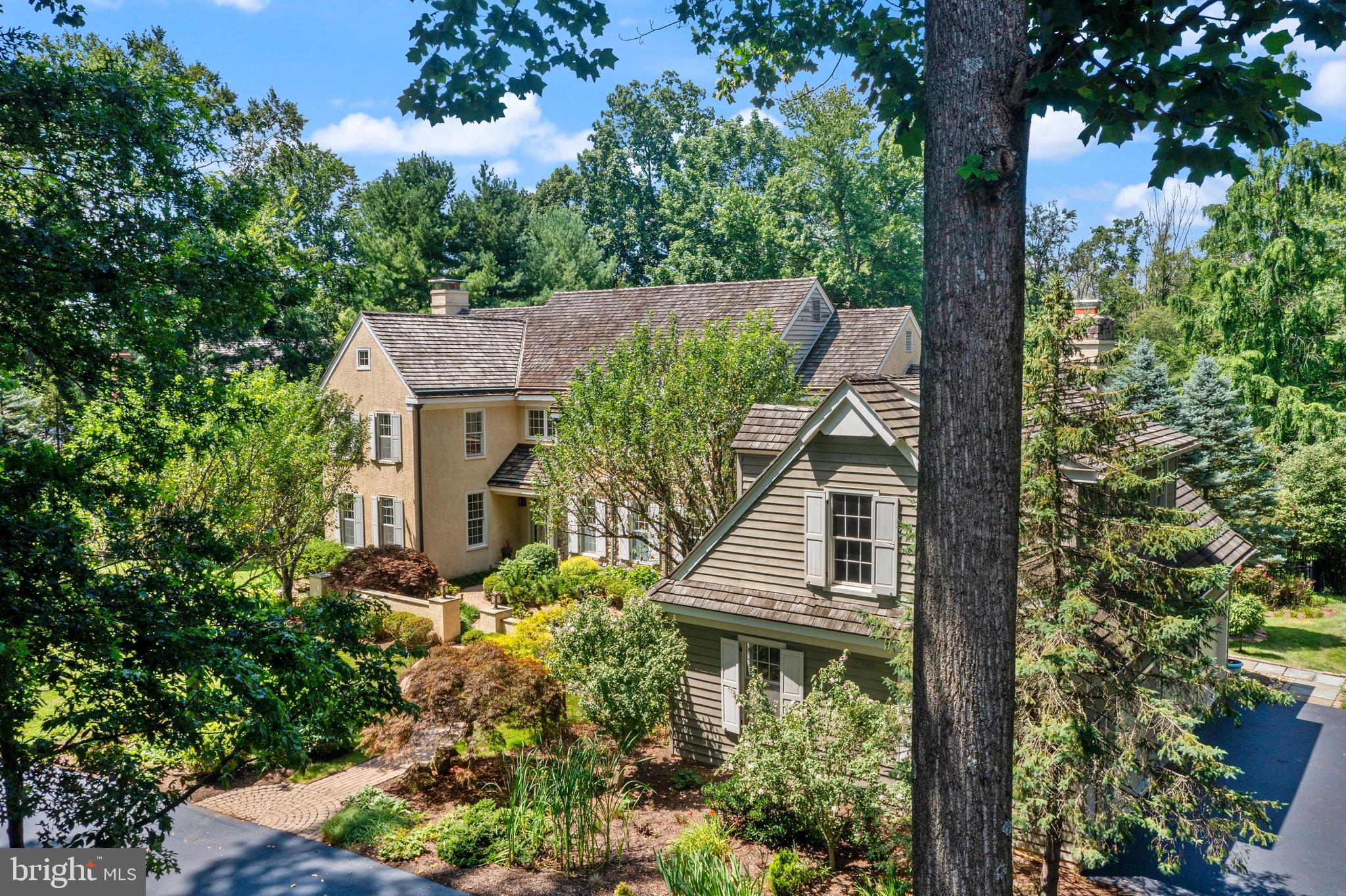 1285 Farm Road Berwyn, PA 19312 - Photo 71 of 75 front view of a house with a yard